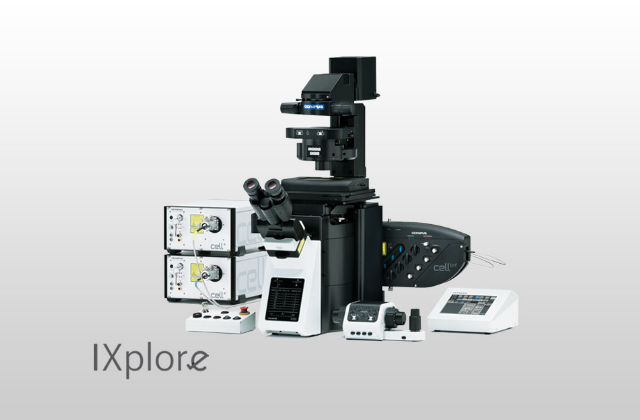 Инвертированный микроскоп OLYMPUS IXplore TIRF