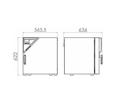 Сушильный шкаф binder fed 53