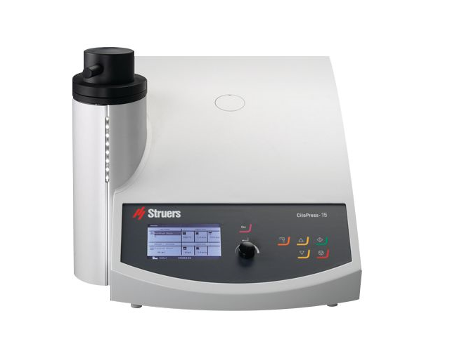 Автоматический электрогидравлический пресс для запрессовки STRUERS citopress-15