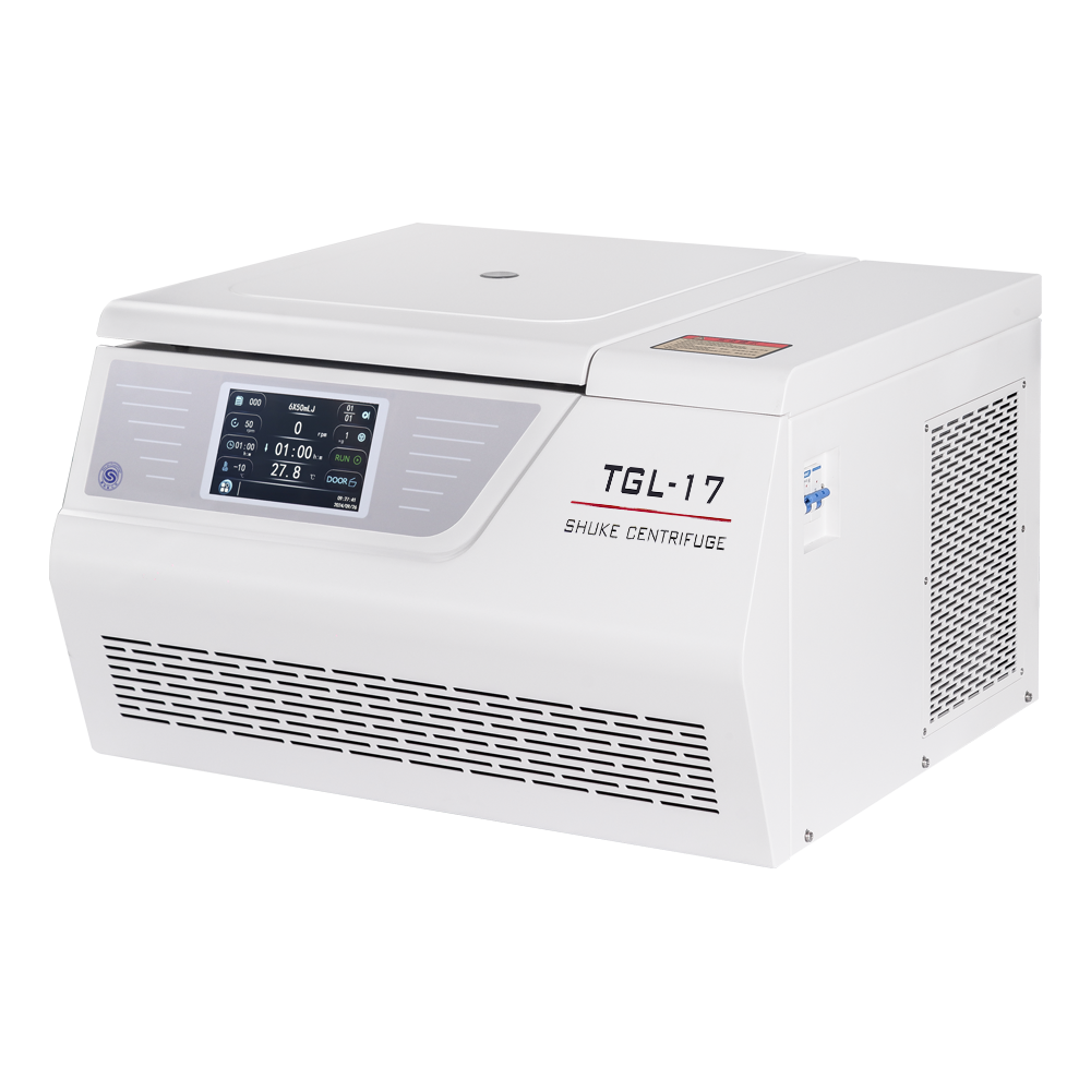 Вентилируемая высокоскоростная настольная охлаждаемая центрифуга TGL-17 