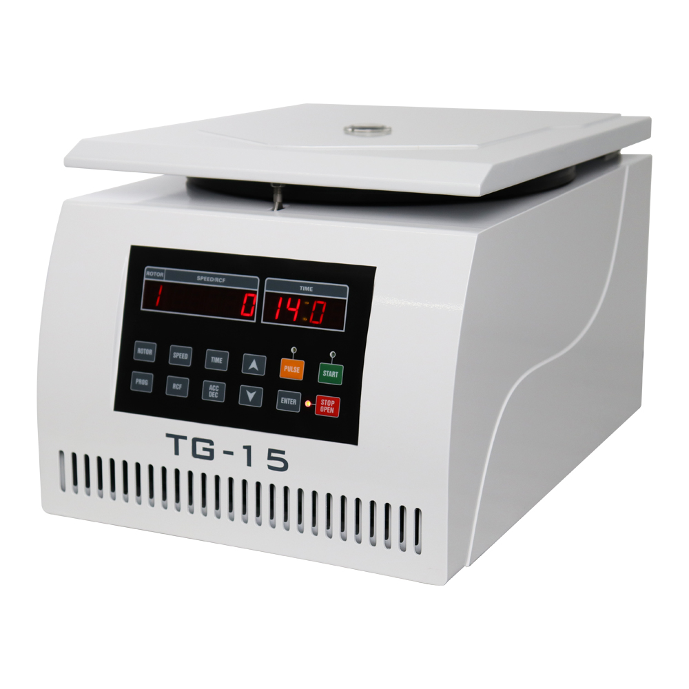 Вентилируемая высокоскоростная настольная центрифуга TG-15 